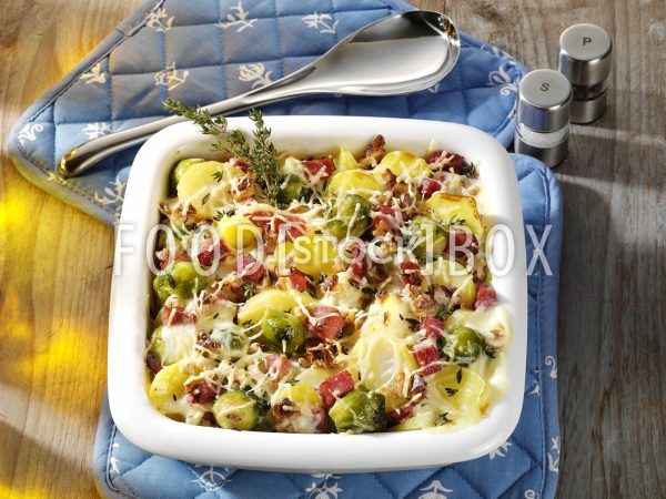 Rosenkohl-Auflauf mit Kartoffeln 2