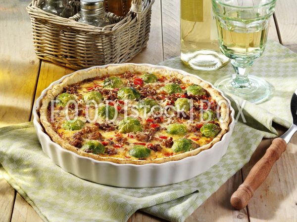 Rosenkohl-Quiche