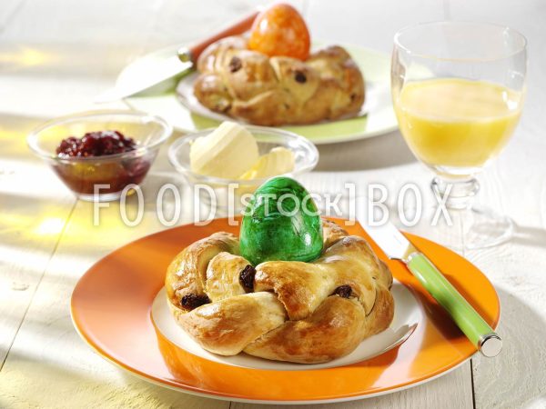 Rosinen-Quark-Gebäck 2