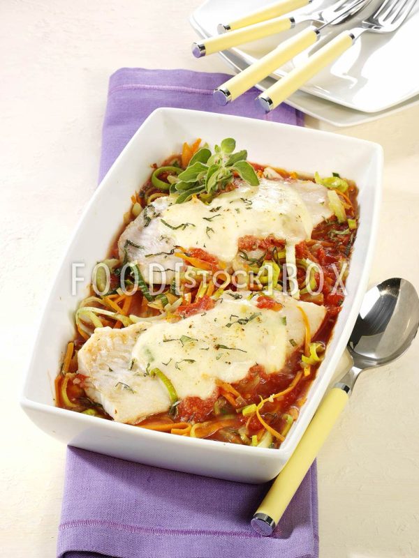 Rotbarsch in Tomatensauce / Glutenfrei