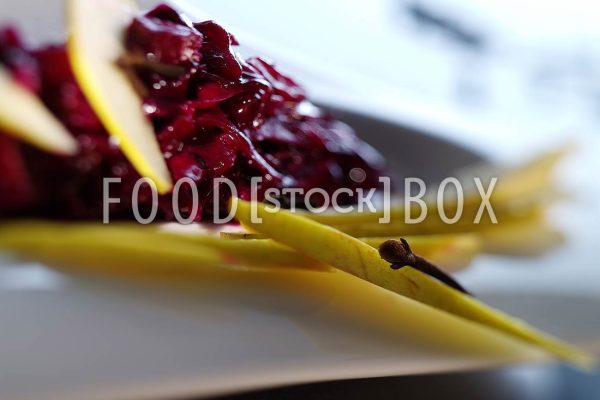 Rotkohl-Quitten-Gemüse 1