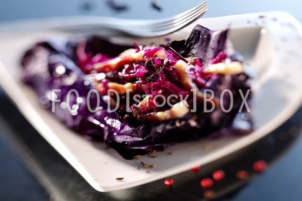 Rotkohl-Speck-Salat 2