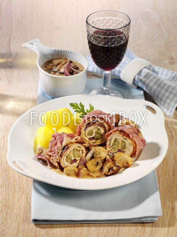 Roulade in Honig-Senf-Sauce 3
