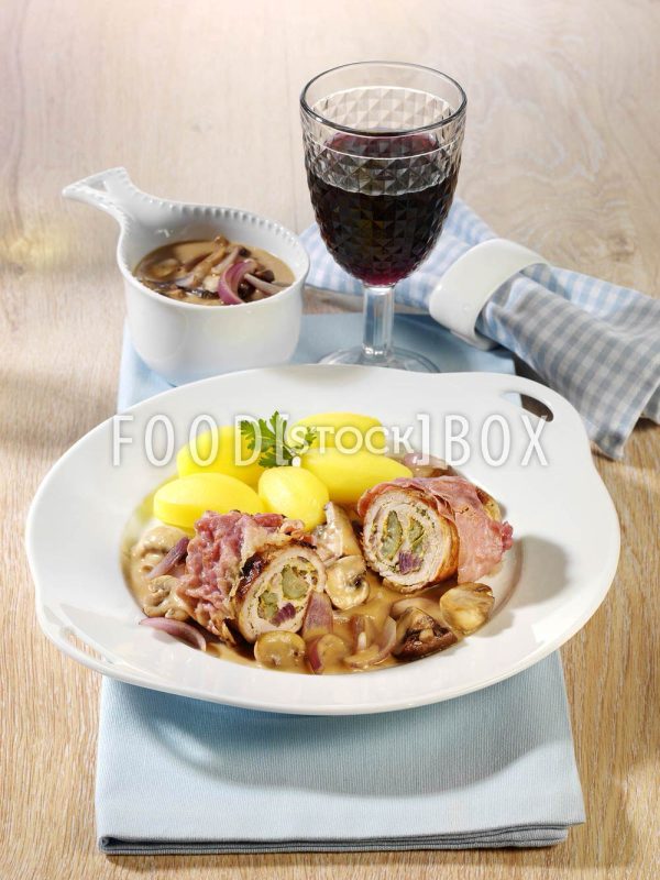 Roulade in Honig-Senf-Sauce 1