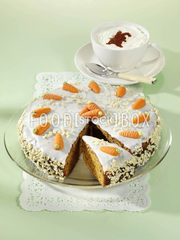 Rüblikuchen mit Zuckerguss   Step 3