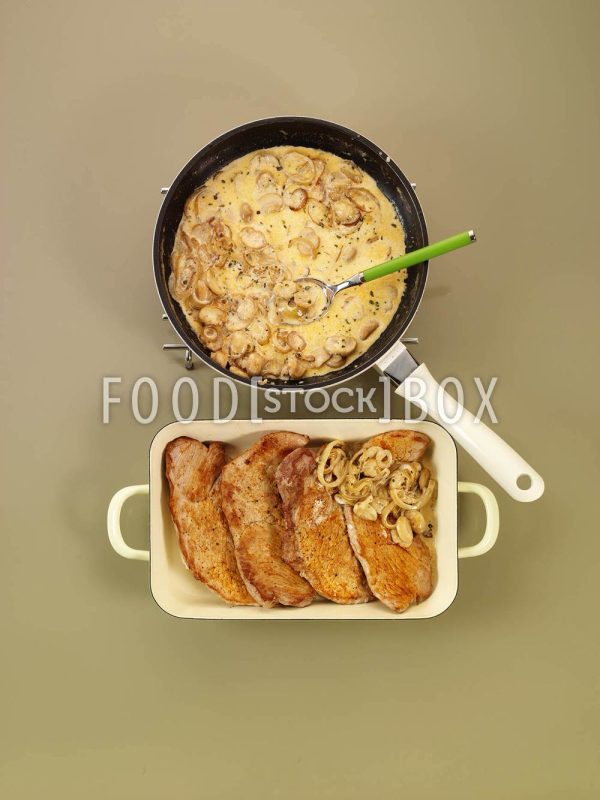 Sahne-Zwiebel-Schnitzel Step 6