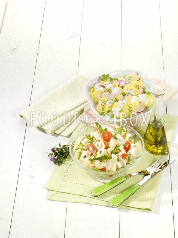 Kartoffelsalat mit Hackbällchen 5