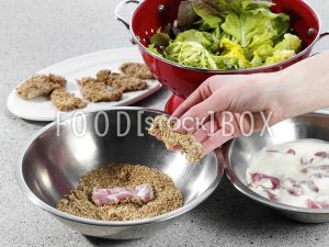 Sommersalat mit Sesamfilet 2
