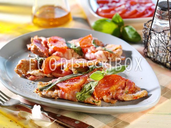 Saltimbocca mit Tomate