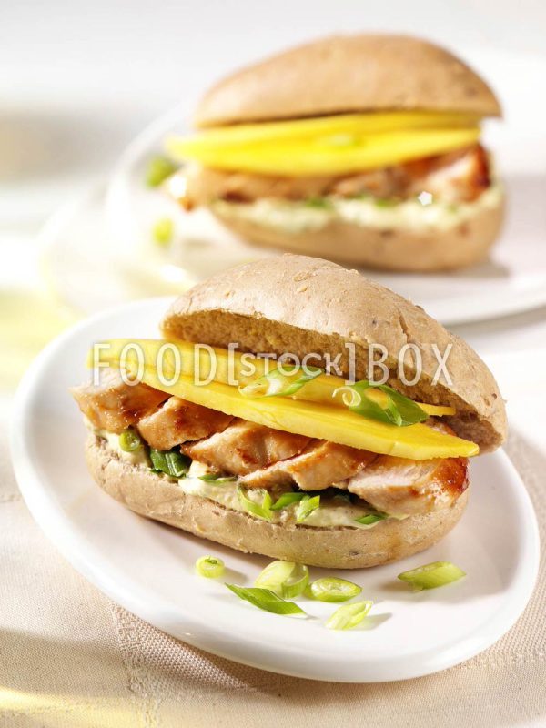 Sandwich mit Hähnchenbrust  (Diabetiker)