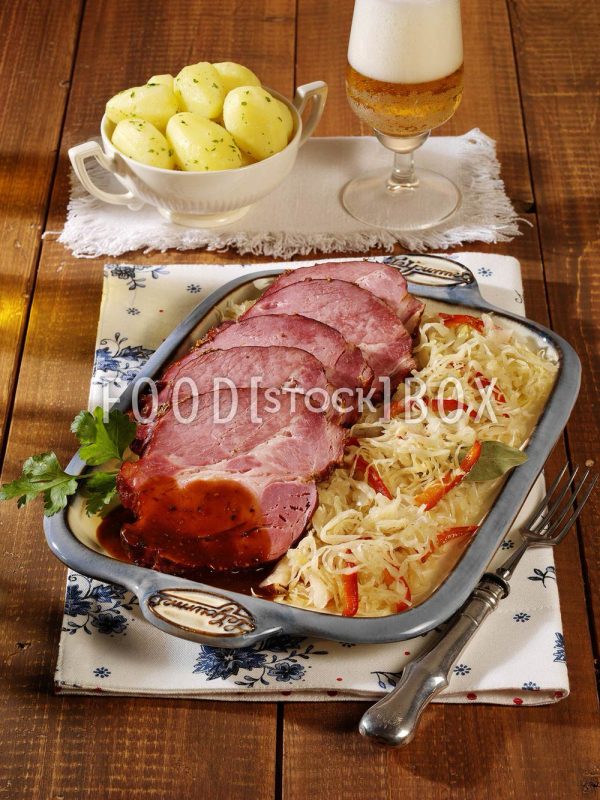 Sauerkraut mit Kasseler
