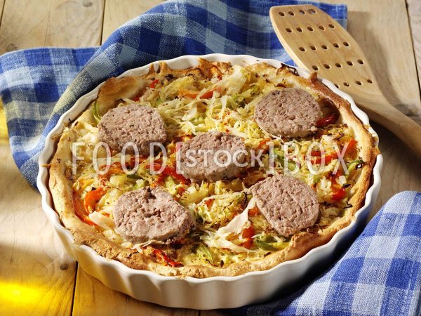 Sauerkraut-Quiche