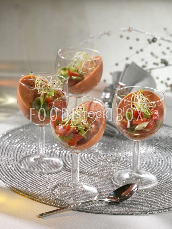 Schiefe Tomatencreme