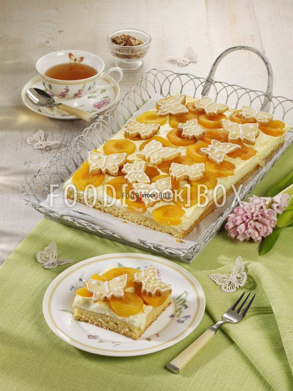 Schmetterlingsschmandkuchen