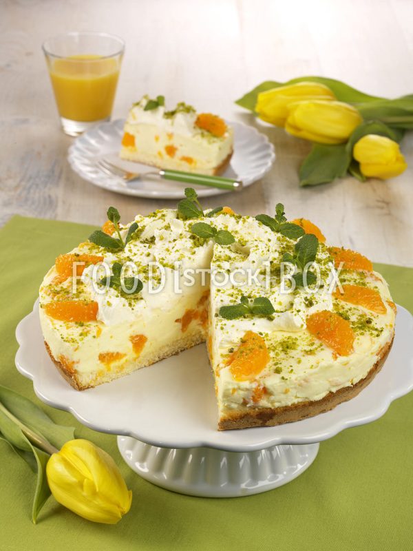 Schnelle Mandarinen-Torte
