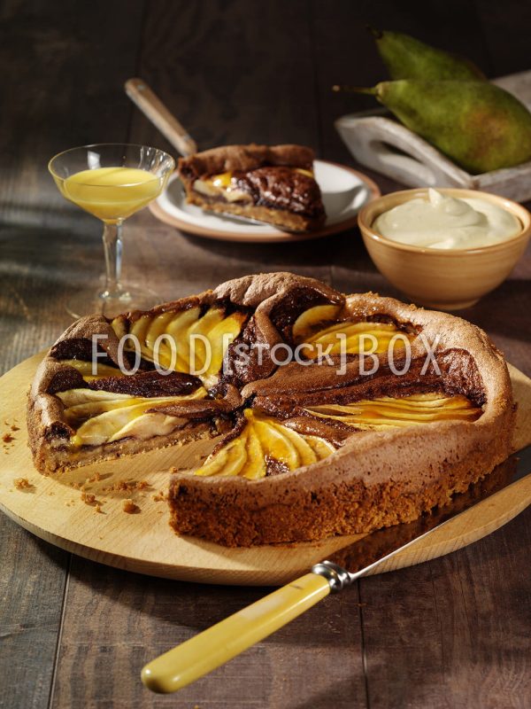 Schoko-Birnen-Torte