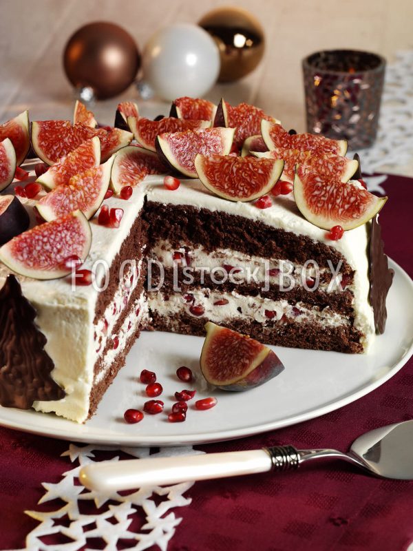 Schoko-Granatapfel-Torte 2