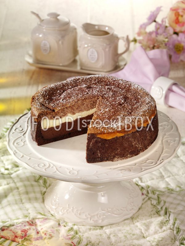 Schoko-Käsekuchen