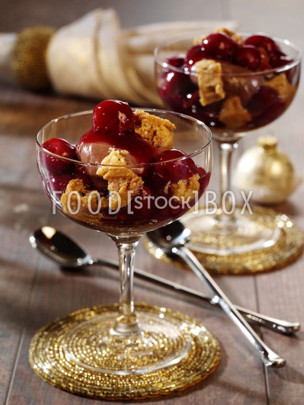 Schoko-Lebkuchen-Trifle