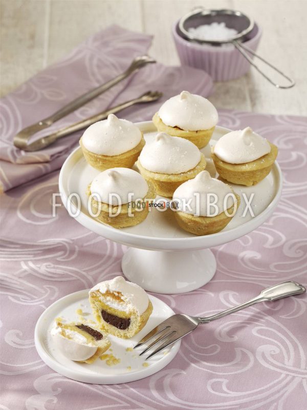 Orangen-Schoko-Törtchen mit Baiser