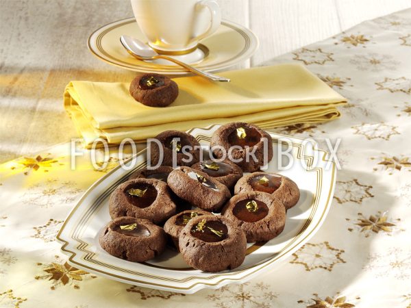 Schoko-Quitten-Plätzchen