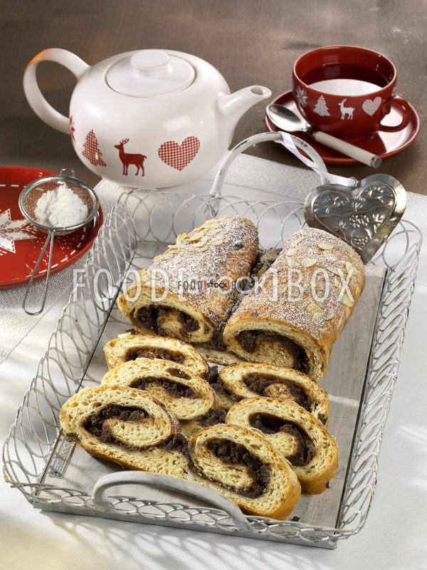 Schoko-Wickel nach Stollen Art