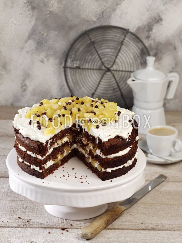 Schokotorte mit Birnenfüllung 2