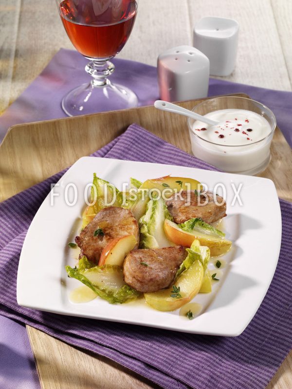 Schweinefilet mit Gemüse