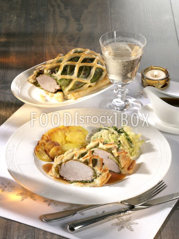 Schweinefilet im Blätterteig