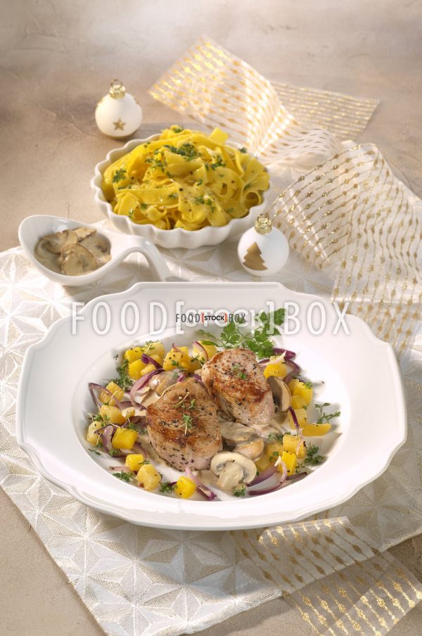 Schweinefilet mit Steckrüben