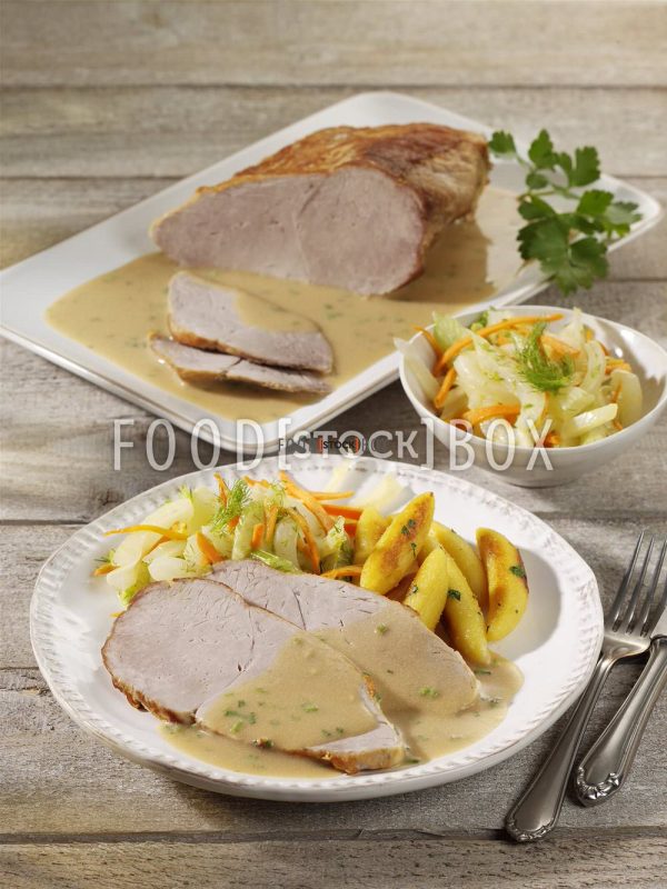 Schweinsbraten in Milch geschmort 2