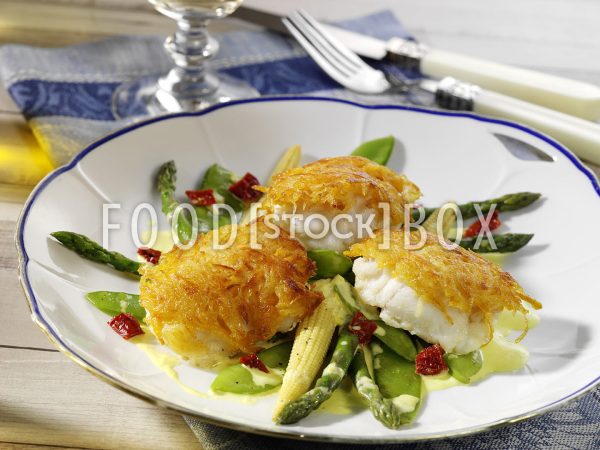 Seeteufelmedaillons mit Süßkartoffelkruste 2