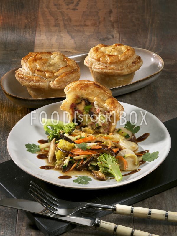 Shiitake-Pies