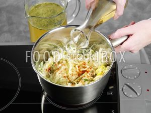 Sauerkrautsuppe mit Lauch  Step 2