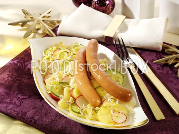 Scharfer Kartoffelsalat mit Radieschen 2