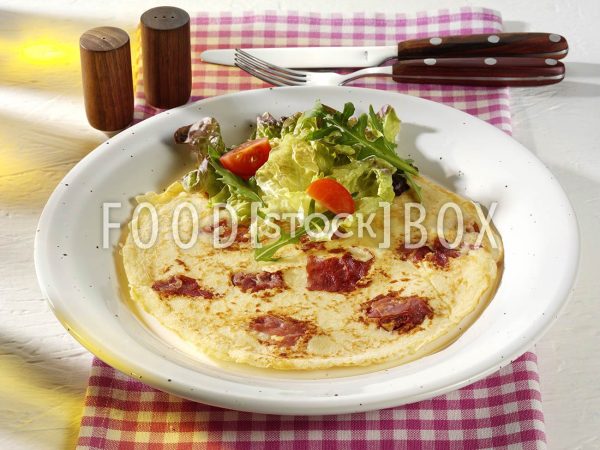 Schinken-Käse-Pfannkuchen
