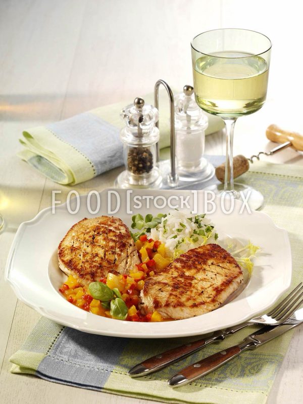 Schnitzel mit Chutney