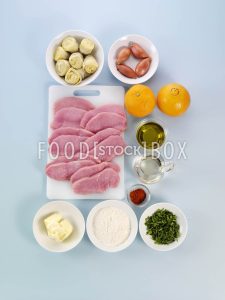 Schnitzel mit Orangensauce Step 1