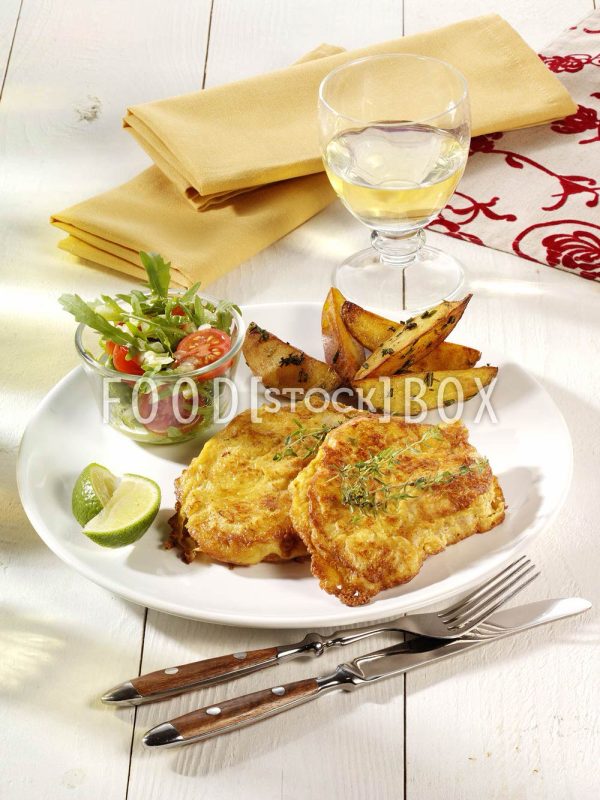 Schnitzel in Senf-Ei-Hülle 1
