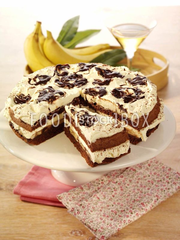 Schoko-Bananen-Torte