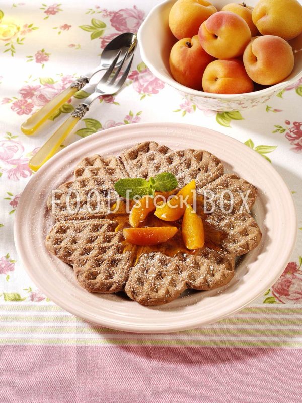 Schoko-Rum-Waffeln
