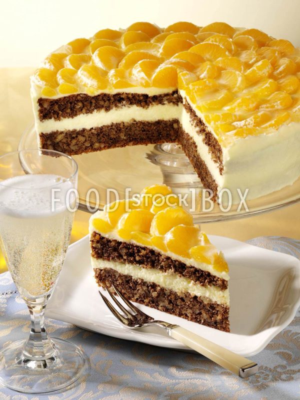 Schokoladen-Sekt-Torte