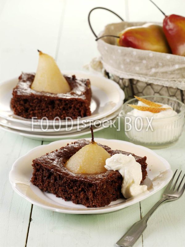 Schokoladen-Birnen-Kuchen 2