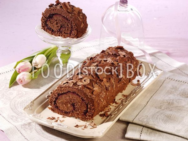 Schokorolle mit Cassislikör 2