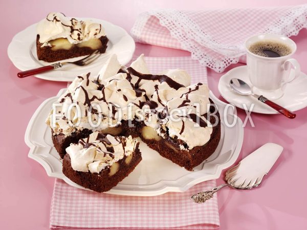 Schokotorte mit Birnen 2
