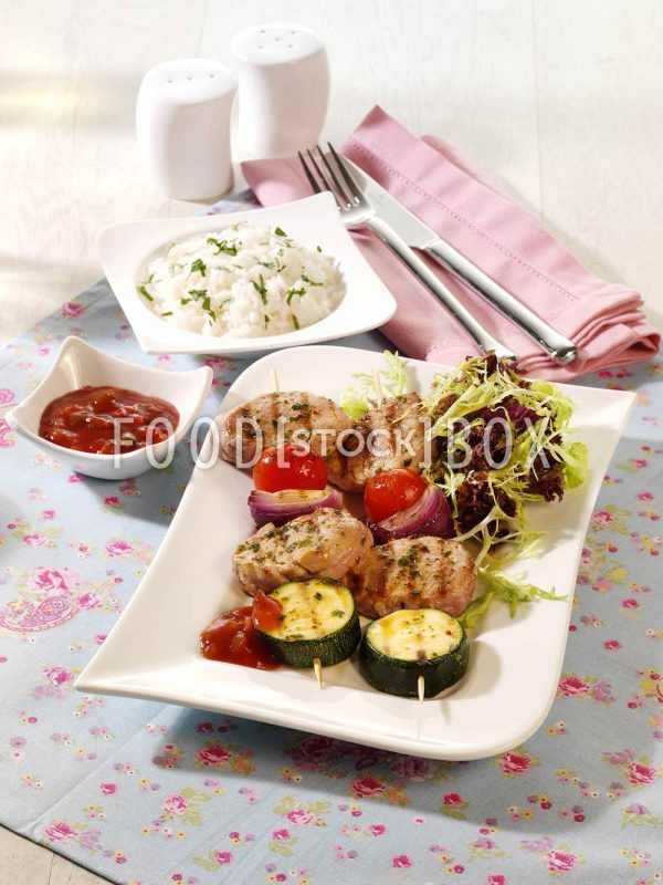 Schweine-Grill-Spieße / Lactosefrei