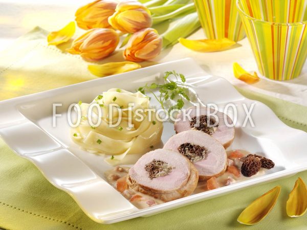 Schweinefilet mit Morchelfüllung 4