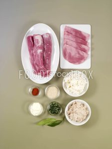Schweinefilet im Bärlauchmantel mit Bratkartoffeln Step 1