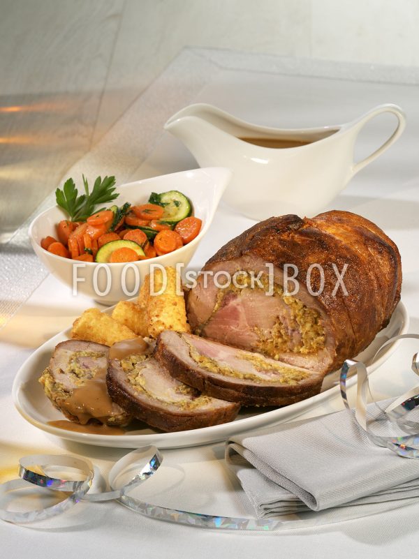 Schweinerollbraten zu Silvester