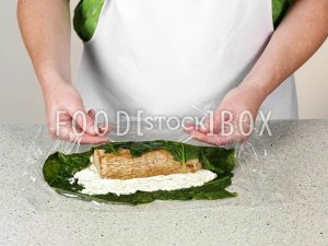 Schweinefilet im Spinatmantel 2